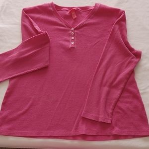 Women's Plus Size Thermal/Pajama Top